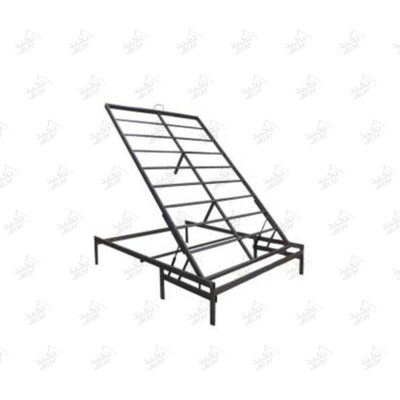 کلاف باکسی جک دار تخت خواب پشت زمینه سفید