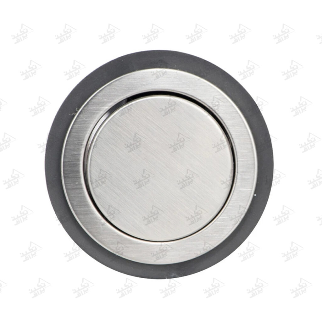 نمای درب پریز توکار کابینتی استوانه ای ملونی مدل 10006