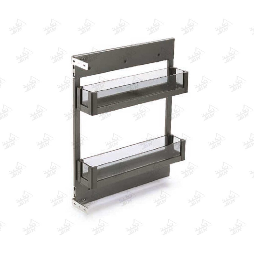سبد سوپری کابینت کریستال فانتونی مدل F115، F120، F125، F130 پشت زمینه سفید