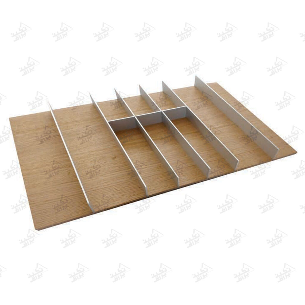نظم دهنده کشو کابینت چوبی اسلیم فانتونی راش