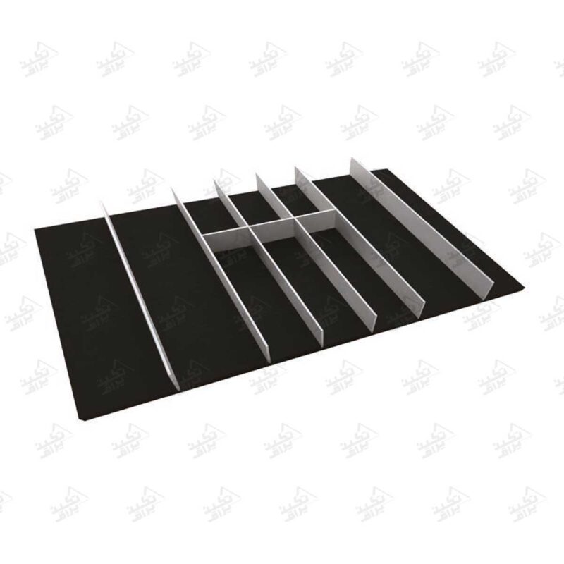 نظم دهنده کشو کابینت چوبی اسلیم فانتونی مشکی
