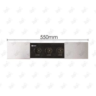 حالت باز شده پریز توکار فانتونی مدل N422 و N423