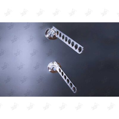 نمونه نصب شده رگال لباس دیواری تاشو فانتونی مدل J150 و J151
