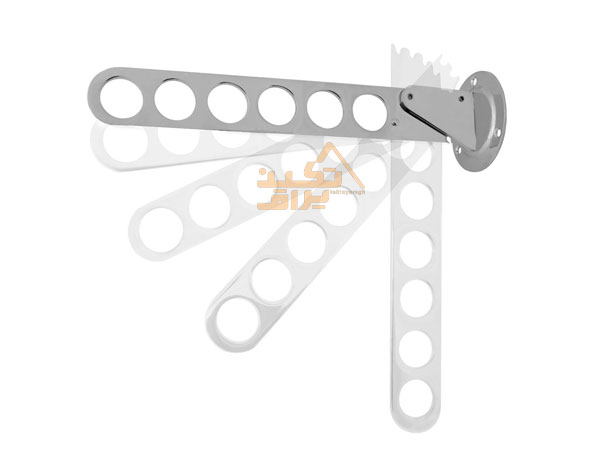قابلیت تغییر زاویه رگال لباس دیواری تاشو فانتونی مدل J150 و J151