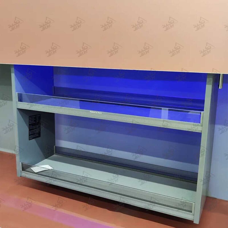 نمونه نصب شده سبد ریلی آسانسوری برقی فانتونی مدل G261