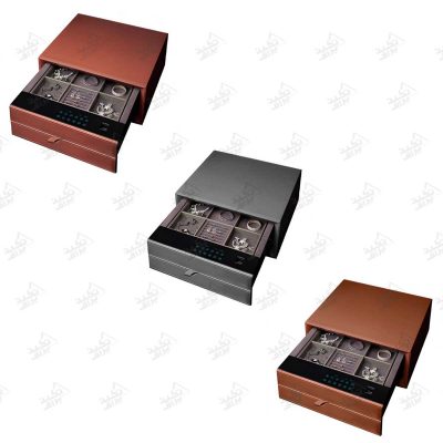 گاوصندوق دیجیتال کشویی چرمی فانتونی مدل فرنچ استایل هر سه رنگ