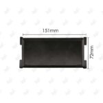 ابعاد پریز توکار پاکت دُر فانتونی مدل N338 و N339