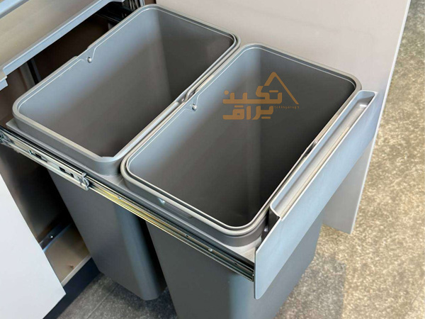 سطل زباله خانگی داخل کابینتی فانتونی مدل Q545 نمای بالا