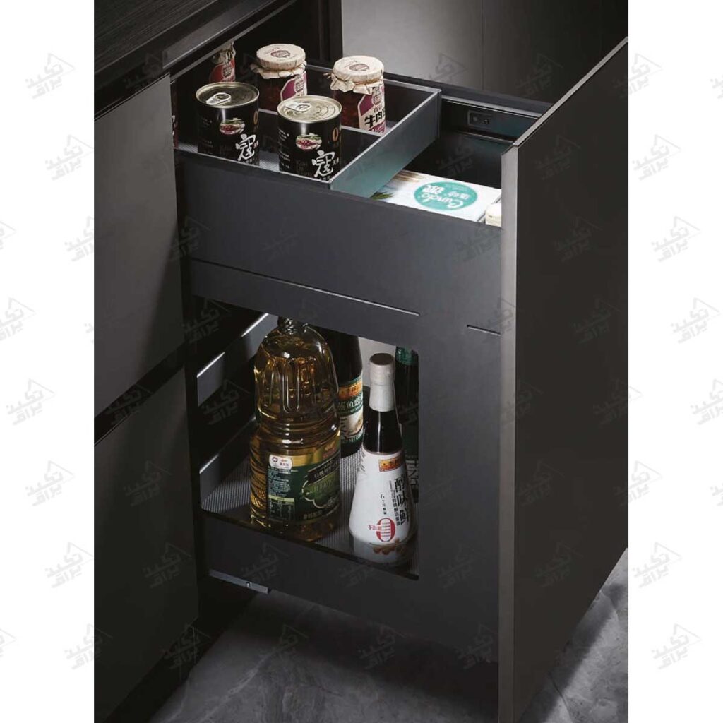 سبد سوپری مواد غذایی فانتونی مدل F591 و F590 نمای کنار
