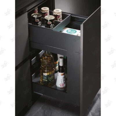 سبد سوپری مواد غذایی فانتونی مدل F591 و F590 نمای کنار