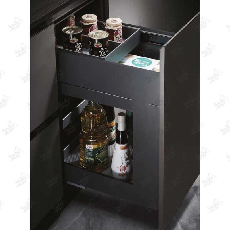 سبد سوپری مواد غذایی فانتونی مدل F591 و F590 نمای کنار