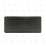 پریز توکار دکمه تاچ فانتونی مدل N337 درب بسته