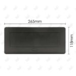 ابعاد پریز توکار دکمه تاچ فانتونی مدل N336 و N337
