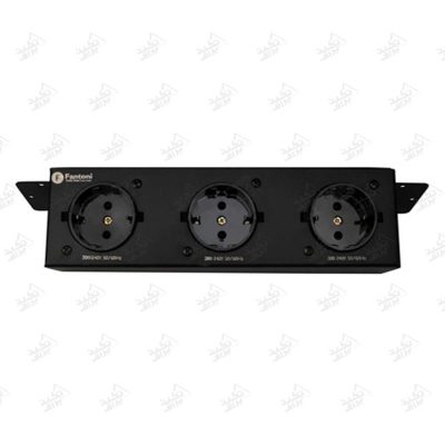 پریز زیر کابینت روکار فانتونی مدل N367 و N368 پشت زمینه سفید