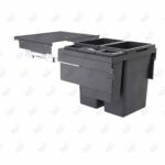 سطل زباله ریلی کابینت هایلو مدل Q260 فانتونی پشت زمینه سفید