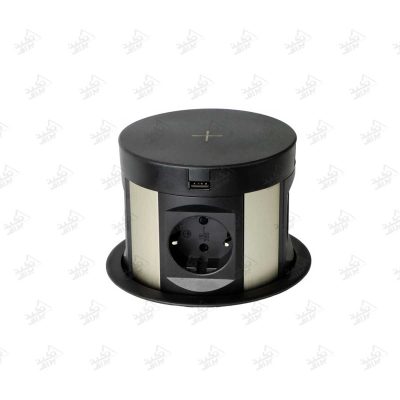 پریز توکار آسانسوری ملونی مدل 10026 پشت زمینه سفید