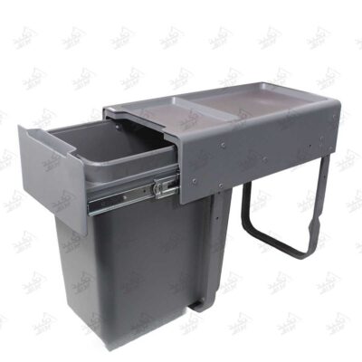 سطل زباله کابینتی ملونی مدل 9204 نمای باز شده