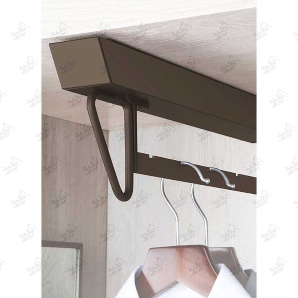 نمونه نصب شده جا لباسی سقفی کمد ملونی مدل 8028