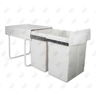 سطل زباله داخل کابینت ملونی مدل 9128 نمای باز شده