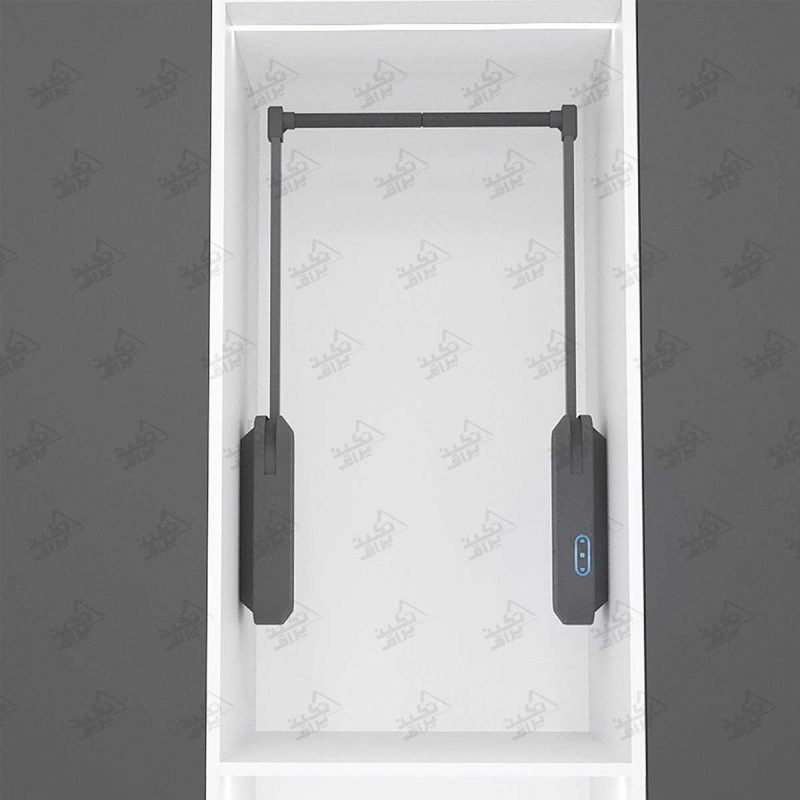 نمونه نصب شده رگال آسانسوری برقی ملونی مدل 8042، 8044 و 8046