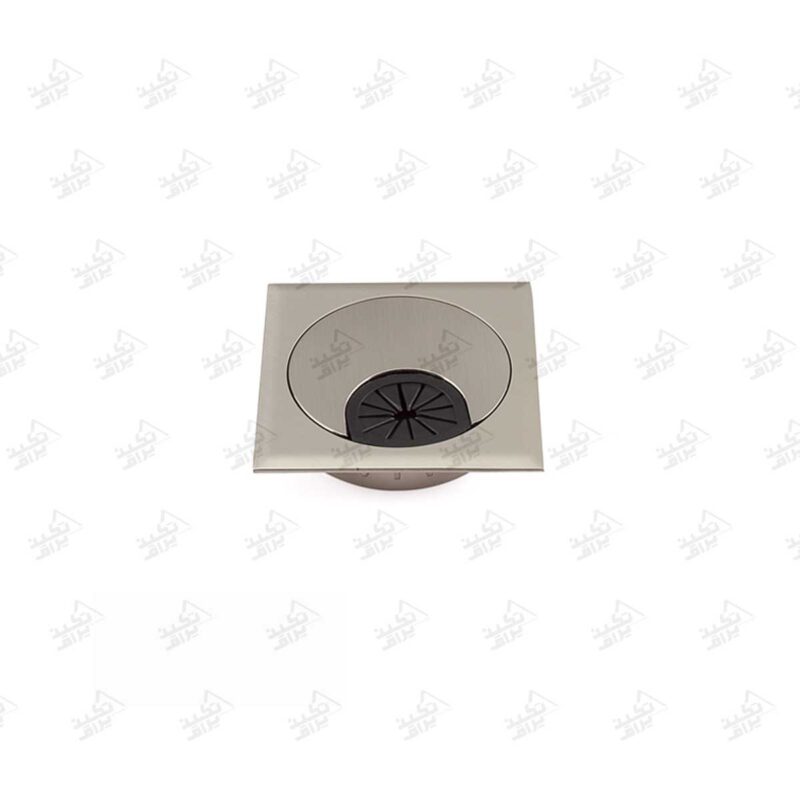 جا کابلی مربع ملونی مدل 1022 کروم مات