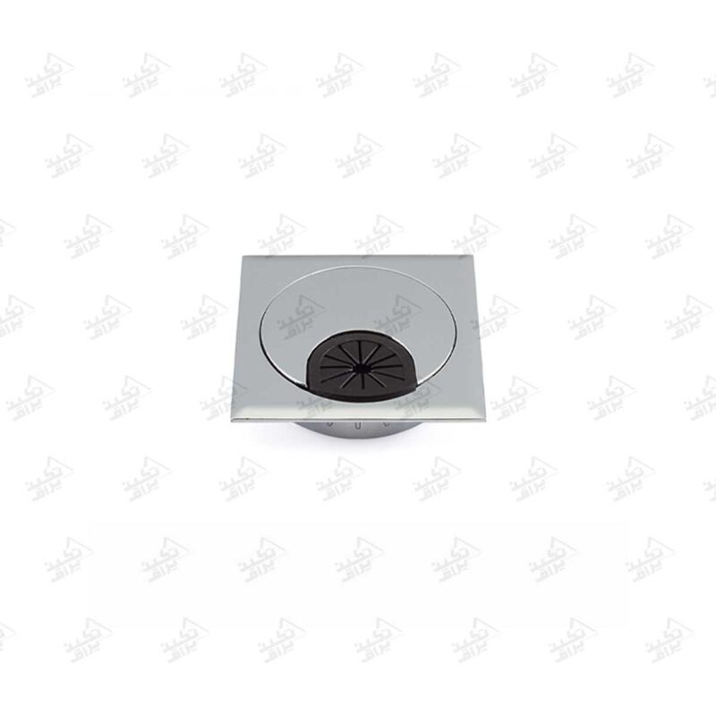جا کابلی مربع ملونی مدل 1022 کروم براق