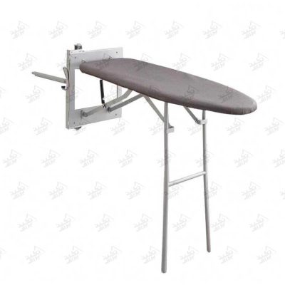 میز اتو ایستاده داخل کمد ملونی مدل 8011 پشت زمینه سفید
