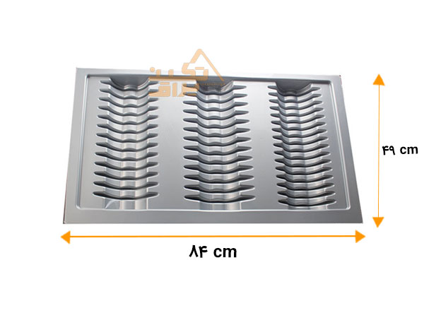 ابعاد استند جا بشقابی داخل کابینت ملونی مدل 9010