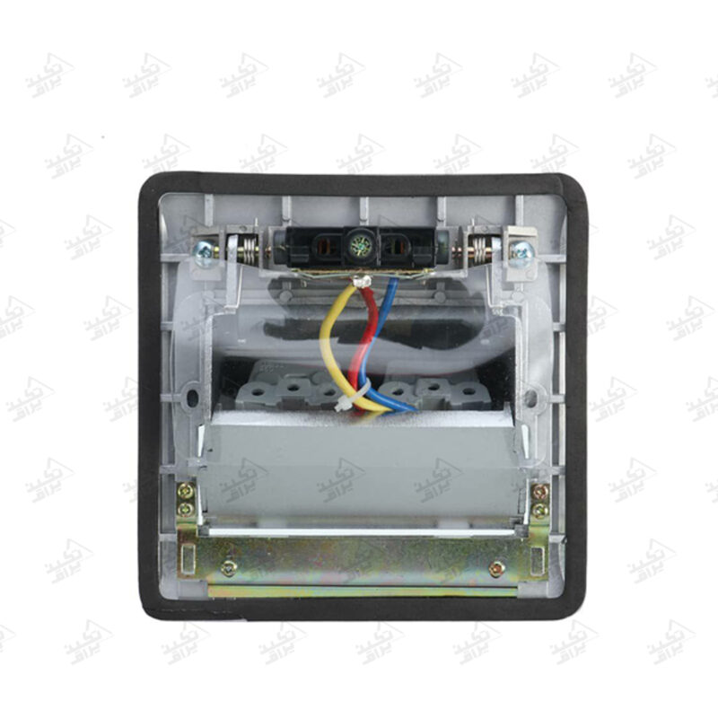 قسمت زیرین پریز توکار کف ملونی مدل 10112
