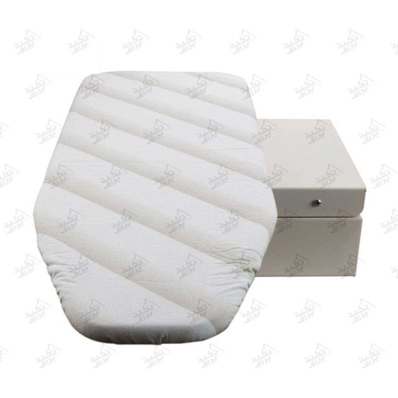 میز اتو توکار تاشو ملونی مدل 8008 حالت باز شده