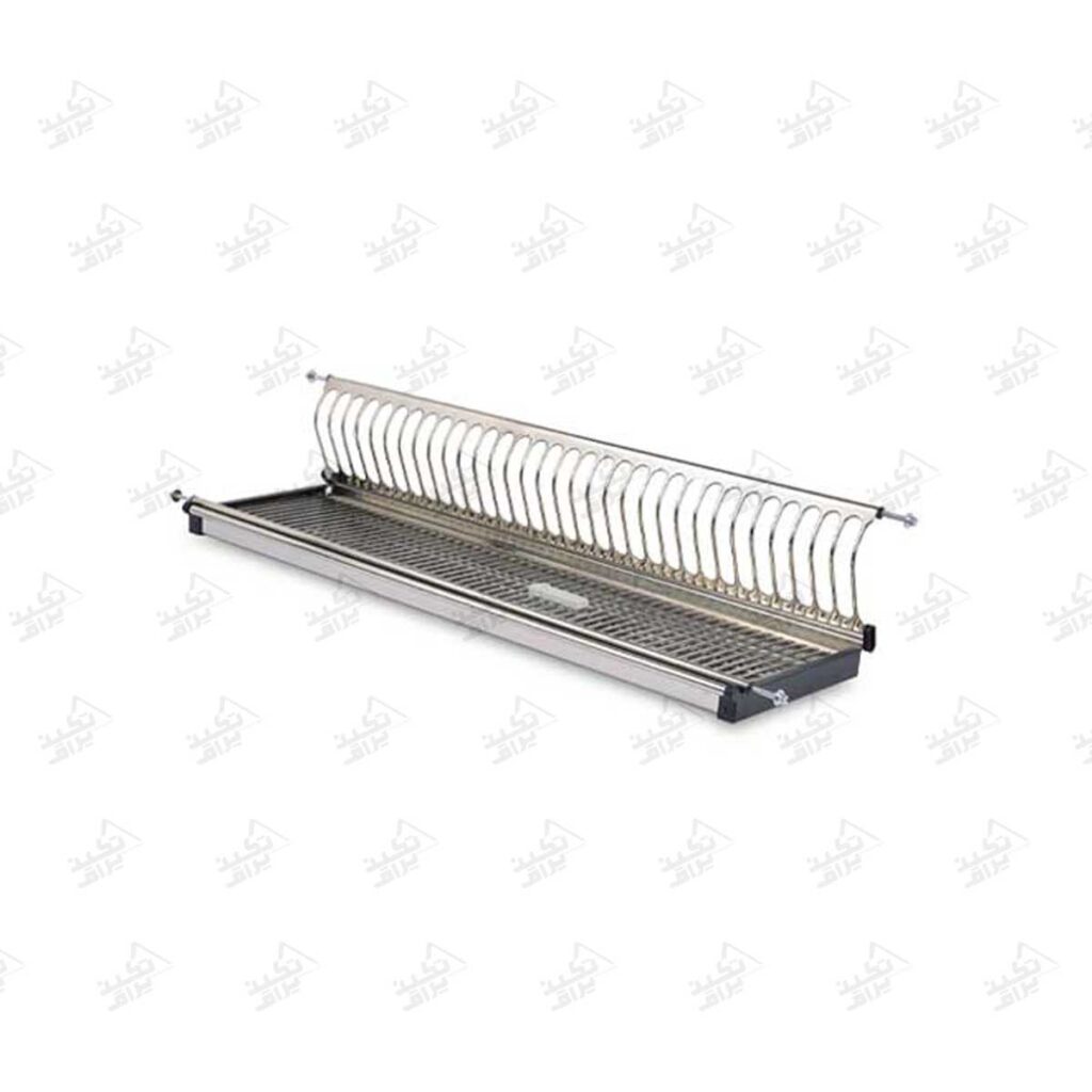 آبچکان یک طبقه داخل کابینت ملونی پشت زمینه سفید
