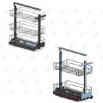 سوپرمارکت کابینت پلاتین مدل جونیور دو و سه طبقه