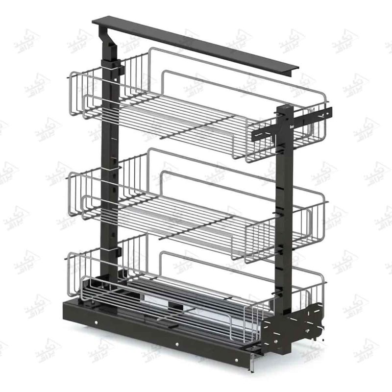 سوپرمارکت کابینت پلاتین مدل جونیور سه طبقه
