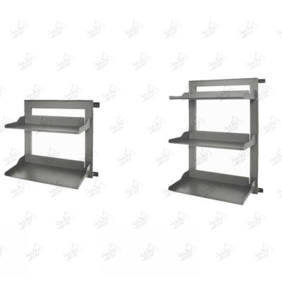جا کفشی و جا لباسی داخل کمد کم جا ملونی مدل 8022 و 8024 پشت زمینه سفید