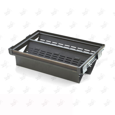 جاکفشی ریلی کمد دیواری یونی هوپر 4144 شیشه پشت زمینه سفید