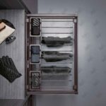 جا شلواری داخل کمد ریلی یونی هوپر مدل 4123 از نمای بالا