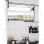 نمونه نصب شده آبچکان داخل کابینت یک طبقه فانتونی