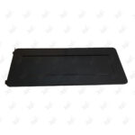 پریز توکار صفحه کابینت ملونی مدل 10022 مشکی پشت زمینه سفید