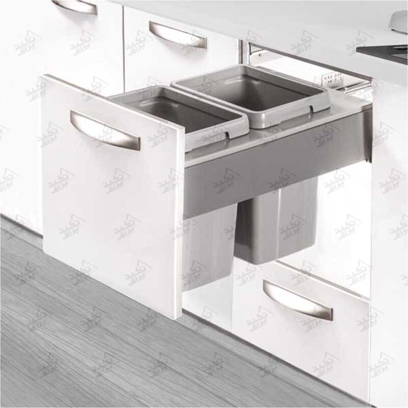 سطل زباله تو کابینتی ملونی مدل 9003