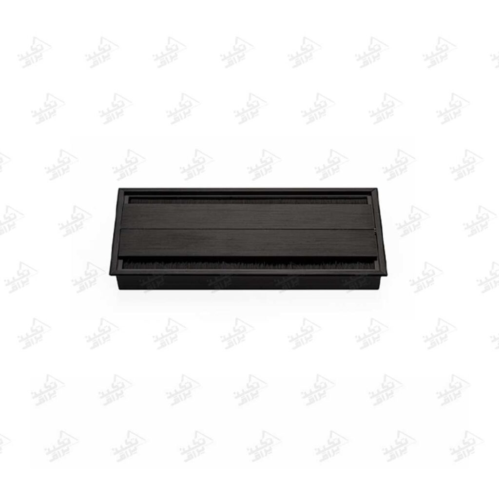 جا کابلی میز دو طرفه ملونی مدل 6022 مشکی پشت زمینه سفید