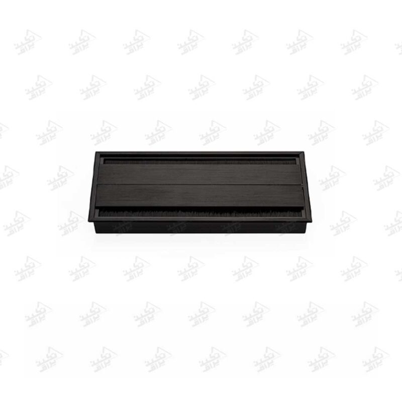 جا کابلی میز دو طرفه ملونی مدل 6022 مشکی پشت زمینه سفید