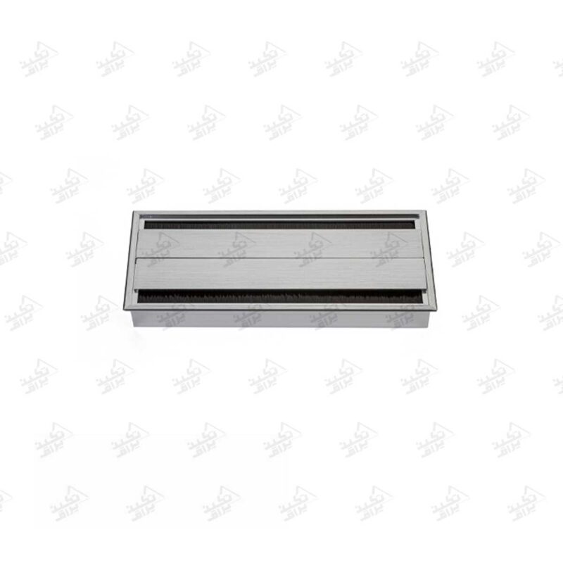 جا کابلی میز دو طرفه ملونی مدل 6022 کروم پشت زمینه سفید