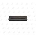 جا کابلی میز کار یک طرفه ملونی مدل 6020 مشکی پشت زمینه سفید