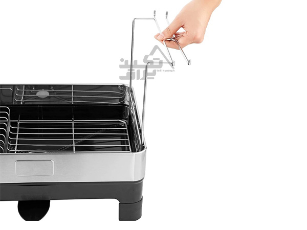 جا گیلاسی آبچکان رو سینکی استیل یک طبقه ملونی مدل 9162