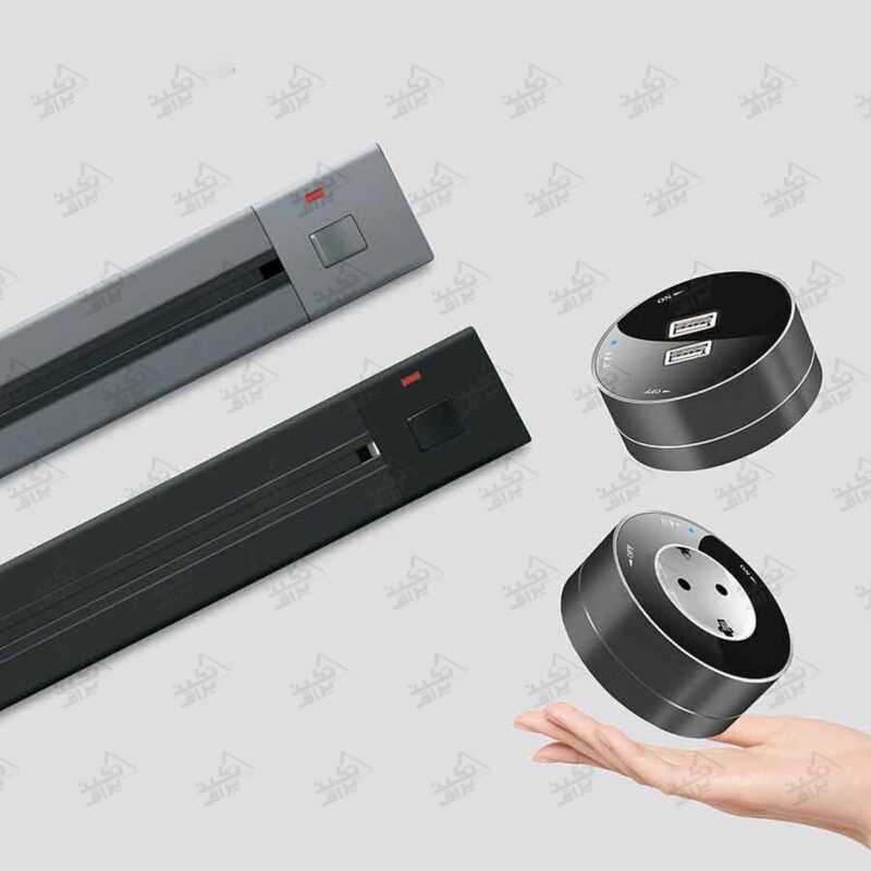 بیس لاین و سوکت های پریز توکار ریلی ملونی مدل 10070