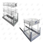 سوپری کابینت زمینی ریل از کف پلاتین